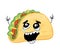 Crying internet meme illustration of Taco