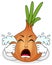 Crying Onion Cartoon Character