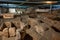 Crypt of the Basilica of Santa Eulalia in Merida, Extremadura, Spain