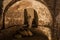 Crypt of Church Anzy-le-Duc France