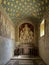 Crypt Inside the Basilica at Monte Cassino Abbey. Italy. Rebuilt after being bombed in