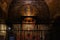 Crypt of saint Eulalia inside Barcelona Cathedral, Barcelona