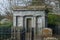 Crypt at the side of the Auld Kirk in Alloway near Ayr Scotland