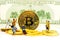 Crypto currencies, bitcoin especially is the possibility to get rich