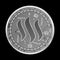 Crypto currency steem silver symbol