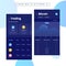 Cryptocurrencies trading, and exchange UI or UX concept for Mobile Apps.