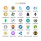 Cryptocurrency badges
