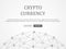 Cryptocurrency and blockchain infographic.