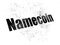 Cryptocurrency concept: Namecoin on Digital background