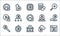 Cryptocurrency line icons. linear set. quality vector line set such as browser, litecoin, key, cryptocurrency, bitcoin,