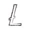 Cryptocurrency litecoin symbol isolated icon