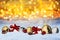 Cryptocurrency xmas background crypto coin christmas bauble ball