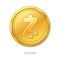 Cryptocurrency Zcash coin