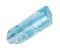 crystal of Aquamarine (blue Beryl) isolated