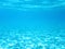 Crystal blue underwater background