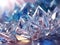 Crystal Clarity: Crystalline Abstract Background for Pure Elegance