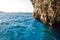 Crystal clear lagoon on Comino Island, Malta