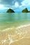 Crystal Clear Ocean at Beach in Krabi, Thailand.