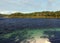 Crystal Clear Rain Water Lake McKenzie On Fraser Island Queensland Australia