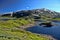 Crystal clear water in the mountains of the Norwegian Lakes, Norway, Scandinavia