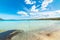 Crystal clear water in Porto Istana beach