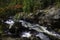 Crystal Falls in Ontario in autumn