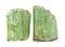 Crystal green actinolite