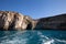 Crystal Lagoon cave, Comino, Malta