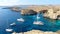 The Crystal Lagoon on Comino island