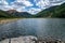 Crystal Lake in Colorado, along the Million Dollar Highway near Silverton and Ouray in the San Juan Mountains