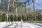 The Crystal Palace Palacio de Cristal in Buen Retiro Park, a glass and metal structure built by Ricardo Velazquez Bosco