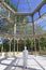 The Crystal Palace Palacio de Cristal in Buen Retiro Park, a glass and metal structure built by Ricardo Velazquez Bosco