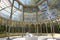 The Crystal Palace Palacio de Cristal in Buen Retiro Park, a glass and metal structure built by Ricardo Velazquez Bosco