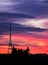 Crystal Palace Transmitting Station at dusk