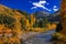 Crystal river landscape near Marble Colorado