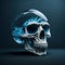 Crystal Skull Decoration Wall Art