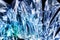 Crystal vein, transparent crystalic gems background