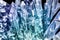 Crystal vein, transparent crystalic gems background