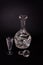 Crystal vodka decanter