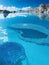 Crystaline Pools of Nirvana Serene azure .