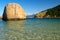 Crystalline sea beach in Niteroi, Rio de Janeiro