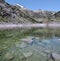 Crystalline water of Estany de Cavallers Lake
