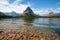 Crystalline Waters of Swiftcurrent Lake at Many Glacier Glacier National Park, MT