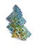 Crystals of bismuth