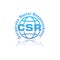 CSR corporate social responsibility concept. management wear businessman suit landing hand for handshake inside gear with custom t