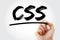 CSS - Cascading Style Sheets acronym