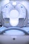 CT Computed tomography scanner in hospital laboratory. CT scan an advance technology for medical diagnosis