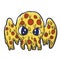 Cthulhu pizza cute