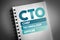 CTO - Chief Technology Officer acronym