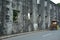 Cuartel de Santa Lucia ruins facade at Intramuros walled city in Manila, Philippines